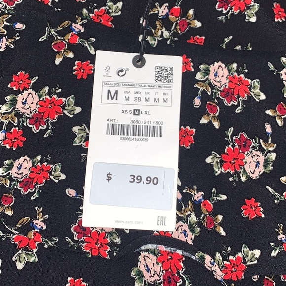 Zara floral skirt - Picture 3 of 3